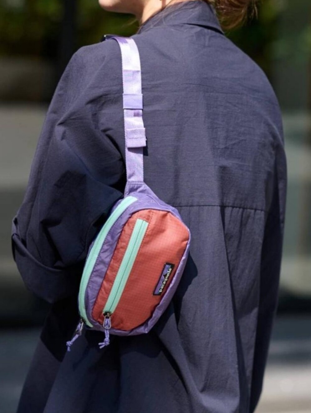 Patagonia Purple and Rust Everyday Waist Pack